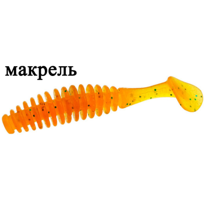 Мягкая приманка Flagman Prime 4" цв. honey green flake 5pc macrell