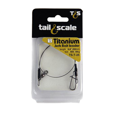 Поводок Tail&Scale Titanium 25см