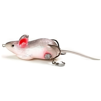 Мышь-незацепляйка Namazu MOUSE с лепестками, 76 мм, 26 г, крючок-двойник YR Hooks (BN) #2/0 цвет 17