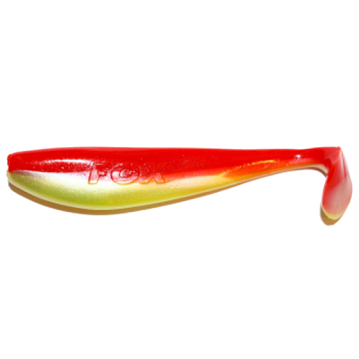 Силиконовая приманка Fox Rage Zander Pro Shad 12cm - Red n Citron NSL562