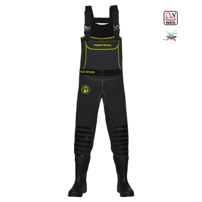 Вейдерсы Finntrail Oldschool 5290 GraphiteYellow_N (10(44)L)