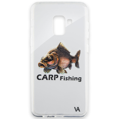 Чехол силиконовый Veduta Samsung Galaxy A8 - Carp Fishing