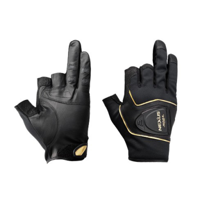 Перчатки Daiwa GL-141N Glove 3 BK XL