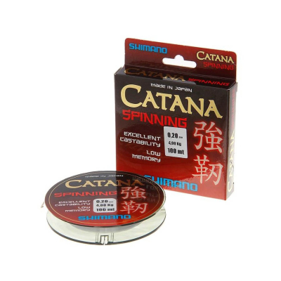 Леска Shimano Catana Spinning 100m. - 0,14mm