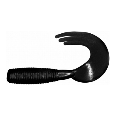 Твистер Dragon Dancer 2.5"/6cm 15 шт. BLACK