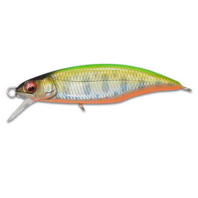 Воблер Megabass Great Hunting 45FS Flat Side цв. lz lime back ob