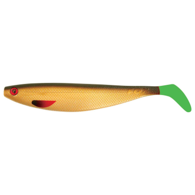 Силиконовая приманка Fox Rage Pro Shad Firetails II 9"/23cm цв. Rudd/Goldfish NSL927