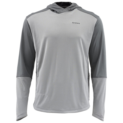 Термофутболка Simms SolarFlex Sport Hoody, Granite, 3XL
