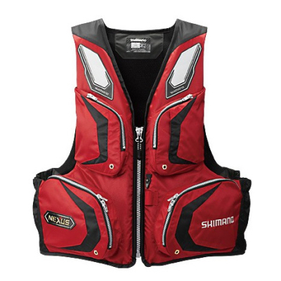 Жилет спасательно-разгрузочный Shimano Nexus VF-142N F.Vest Red размер L