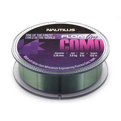 Леска Nautilus Como Dust Green 150м d-0.14мм 2.1кг*