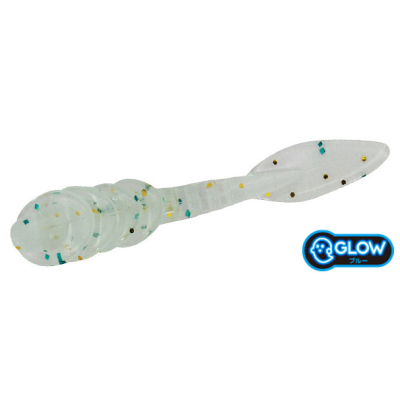 Силиконовая приманка DUO Tetra Works Chop 35 цвет #S510 Green Gold Pearl