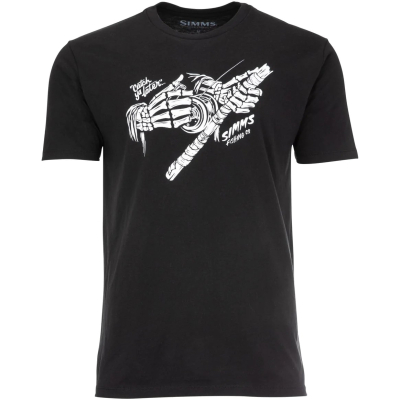 Футболка Simms Grim Reeler T-Shirt, Black, M
