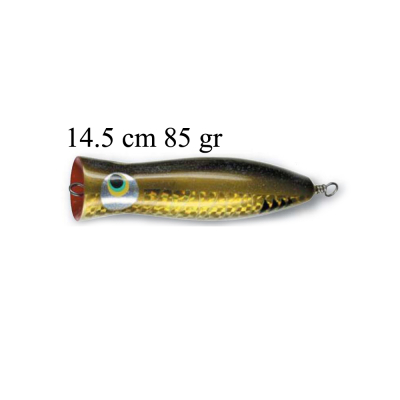 Поппер морской Dia Fishing HP-04 Regio Atsu Popper 01 14.5cm 85gr