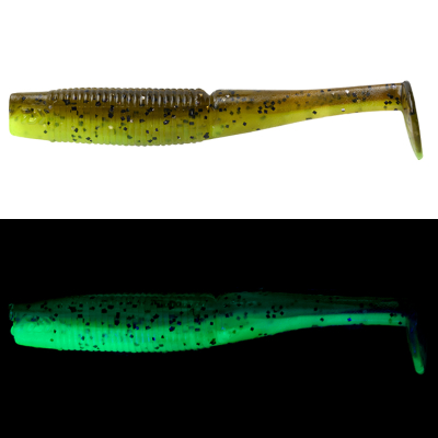Силиконовая приманка Daiwa Bait Junkie 2.5" Minnow цв. GP CHARTREUSE UV