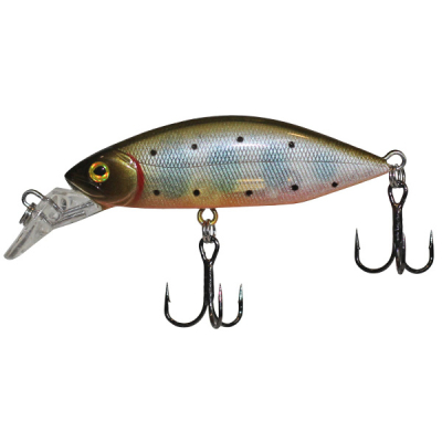 Воблер LureMax Crash Minnow 55S цв. #005 Brown Trout