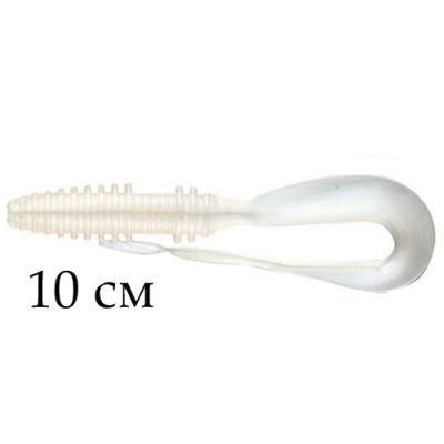 Твистер Noeby S3117 цвет NW203, 10cm/4.6g, уп.6 штук