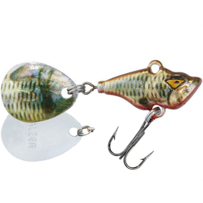 Тейл-спиннер Balzer Shirasu Colonel Spin Buddy UV 30мм 12,5гр. металл цв. Rudd (13661 123)