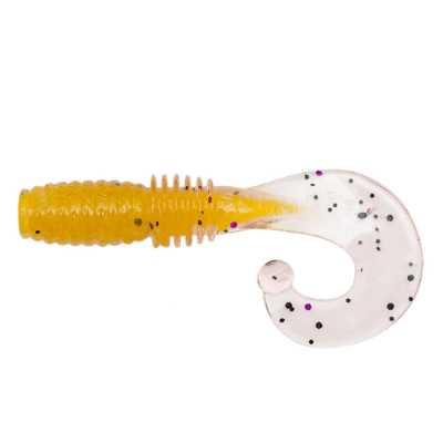 Силиконовая приманка Megabass Rocky Fry 2.0" Curly-Tail цв. Cherry Shrimp 00C8