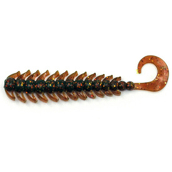 Силиконовая приманка Yaman Pro Ruff 3" цвет #09 - Motor Oil (уп. 10 шт.)