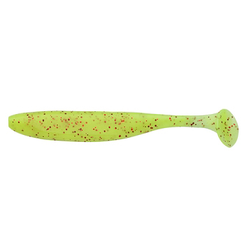 Силиконовая приманка Keitech Easy Shiner 3.5" PAL #01 Chartreuse Red Flake