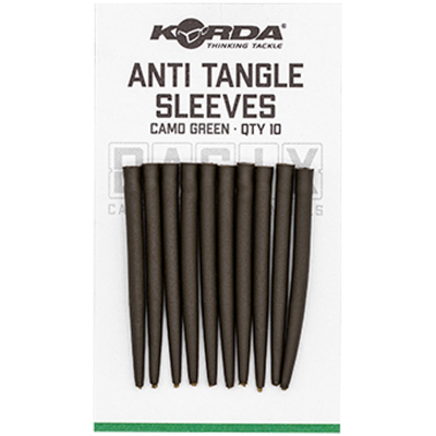 Противозакручиватель конусный Korda Anti Tangle Sleeves Basix Camo green 10шт