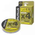 Шнур Nautilus Spod & Marker Braid d-0.14 8.2кг 18lb Fluo Yellow 250м