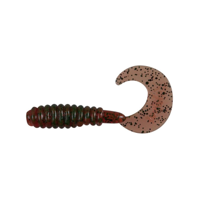 Твистер Dragon Jumper 1,5"/3,5cm 20 шт. MOTOR OIL black glitter
