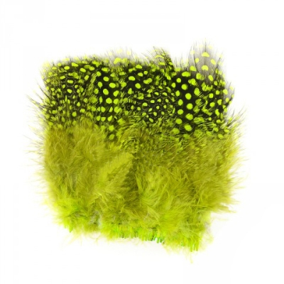 Перо цесарки Orvis Guinea Feathers Chartreuse