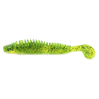 Силиконовая приманка Yaman Pro Arris Shad 5,5" цвет #10 - Green pepper (уп. 4 шт.)