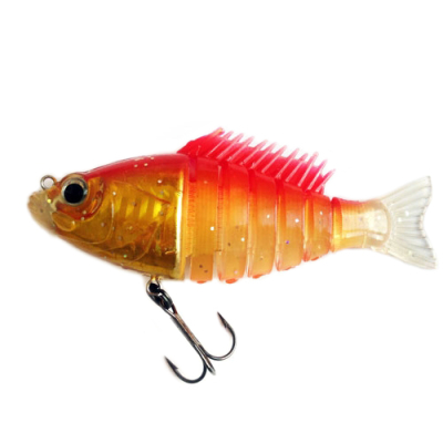 Воблер многосоставник силиконовый Garry Angler Soft Shad Wobbler 8,5cm 13g цв. #1