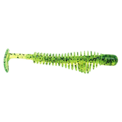 Мягкие приманки B Fish & Tackle Pulse-R Paddle Tail 2.45" - Chartreuse Pepper