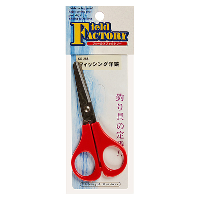 Ножницы Field Factory Fishing Scissors KS-268 Red