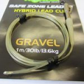 Поводок Korda Safezone Leader Hydrid Clip Gravel 40lb KSZ36*