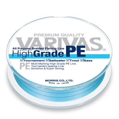 Шнур плетеный Varivas High Grade PE 300m 1.2 -14.9 lb