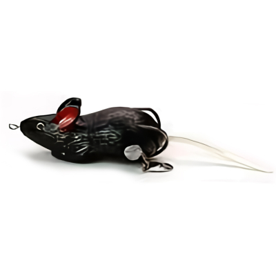 Мышь-незацепляйка Namazu MOUSE с лепестками, 76 мм, 26 г, крючок-двойник YR Hooks (BN) #2/0 цвет 15