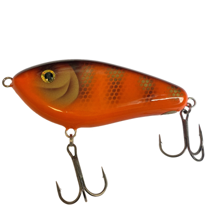 Джеркбейт Zettech Лилия-S 65g/120mm цвет #Морковь