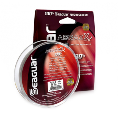 Леска флюорокарбоновая Seaguar Abrazx 0,235 мм; 8 lb/3,6 кг; 200 ярдов/183 м.