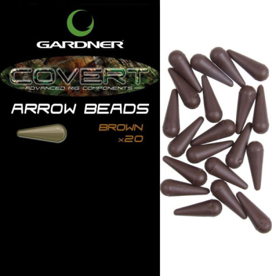 Отбойник конусный Gardner Covert Arrow Beads Brown (20шт) CABB