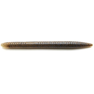 Силиконовая приманка Keitech Salty Core Stick 4.5" - #207 Green Pumpkin PP.  Blue FLK.