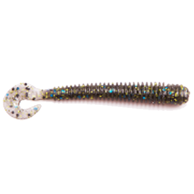 Силиконовая приманка Fish Arrow Satan Tail 3" цв. 214 Smoke/Black,Blue&Gold