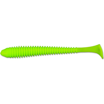 Силиконовая приманка Forsage Tasty worm 3.5" 9 см #002 Chartreuse (7 шт)