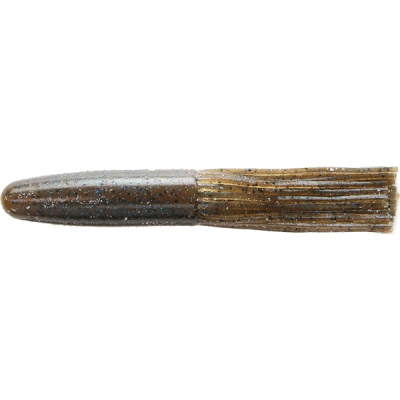 Силиконовая приманка Keitech Salty Core Tube 4.25" 207 Green Pumpkin PP Blue FLK