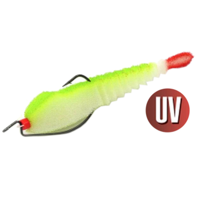 Поролоновая приманка Yaman Water Troll Polliwog на офсетном крючке №3/0, р. 100 мм, цвет 106 (3 шт.)