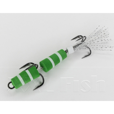 Приманка XXL Fish "Мандула-Флажок" Модель №*1005* Расцветка ЗБ_Д