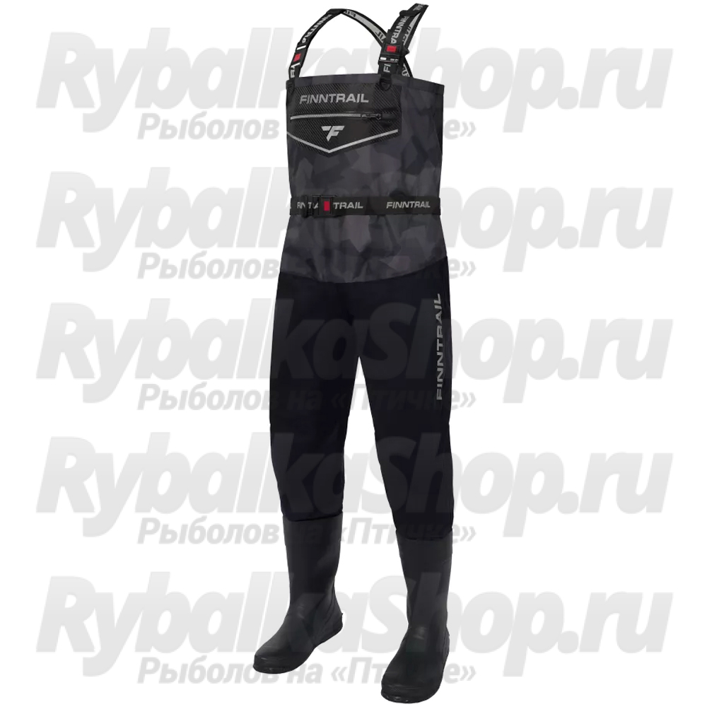 Вейдерсы мужские Finntrail Enduro BF 5281 CamoShadowBlack