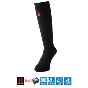 Термоноски Shimano SC-036L B.Long Socks размер F черные