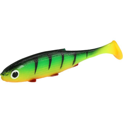 Силиконовая приманка ПЛОТВА Mikado Real Fish 8,5cm цвет ROACH (5шт.) креветка (PMRFR- 8.5-FIRETIGER)