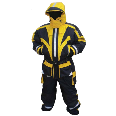 Комбинезон-поплавок Seafox Crossflow Branch One 1pc размер S (желто-черный)