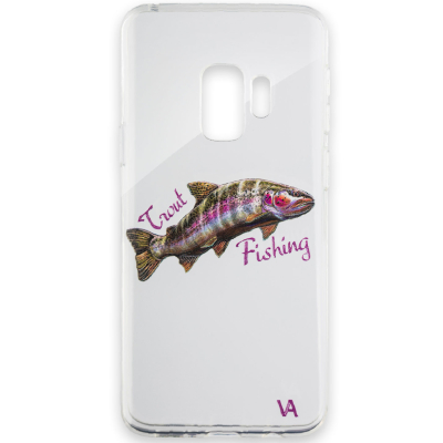 Чехол силиконовый Veduta Samsung Galaxy S9+ Trout Fishing