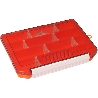 Коробка для приманок Kosadaka TB-S39-OR, 21*14.5*2.5см, оранжевая